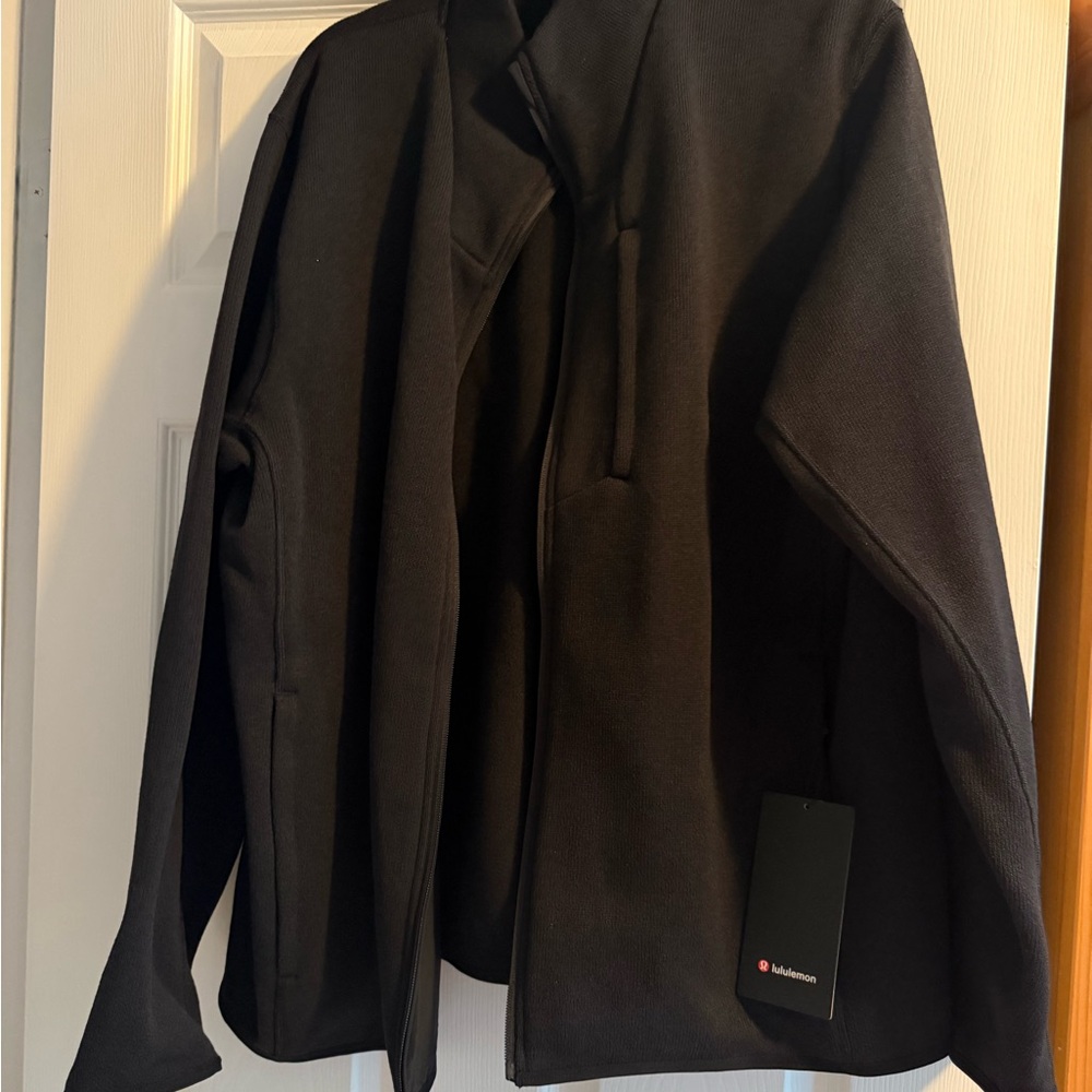 lululemon athletica Black sojourn fleece-lined Jacket